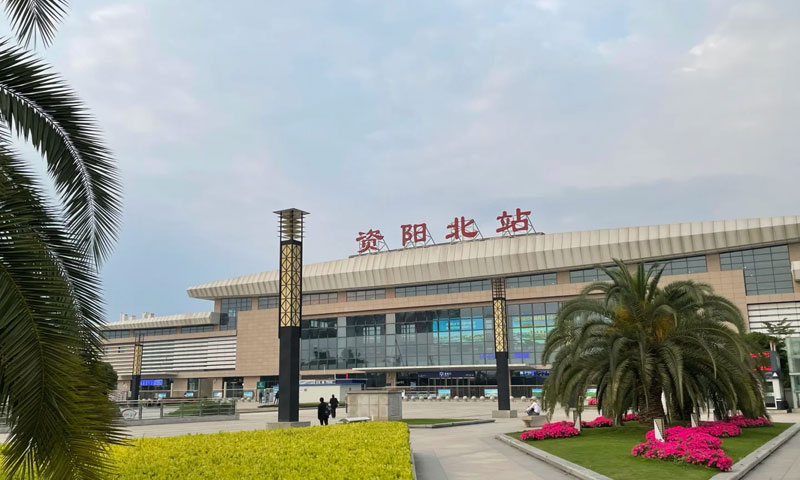 成渝高铁站资阳北站广场备用电源选用四川格瓦斯400KW康明斯柴油发电机组