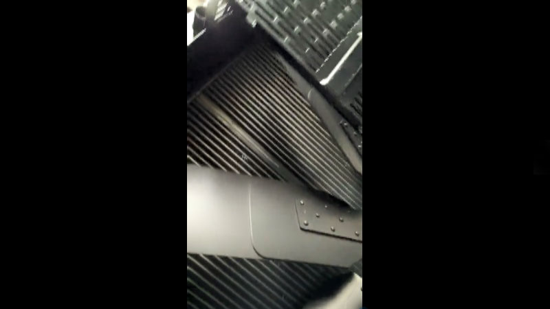 柴油发电机组水箱外观完好