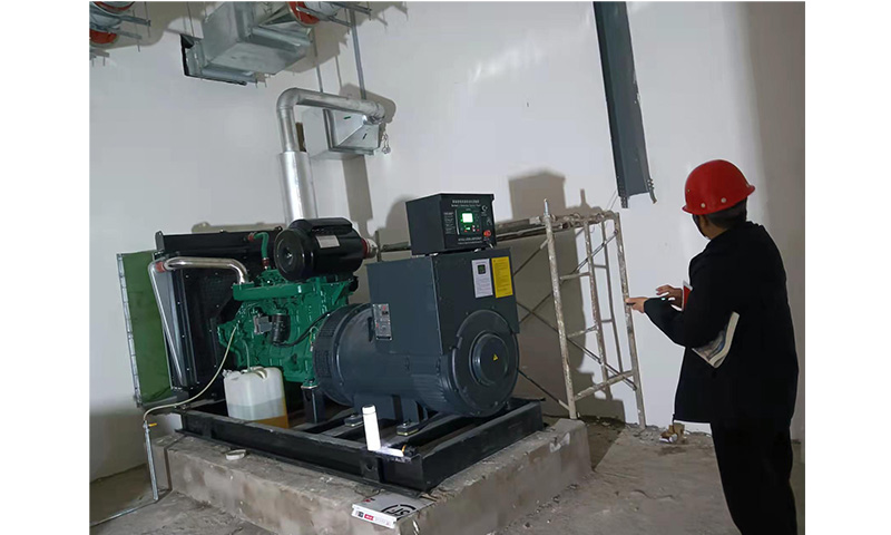 海拔4500千米，400KW柴油发电机组